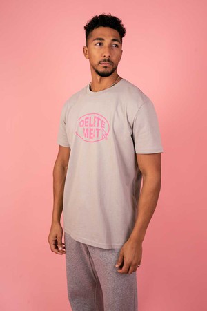 Delete Meat - Opal Grey T-Shirt from Plant Faced Clothing