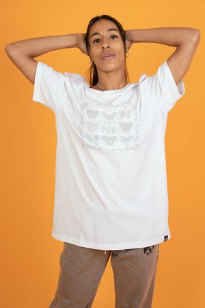Connected - White T-Shirt from Plant Faced Clothing