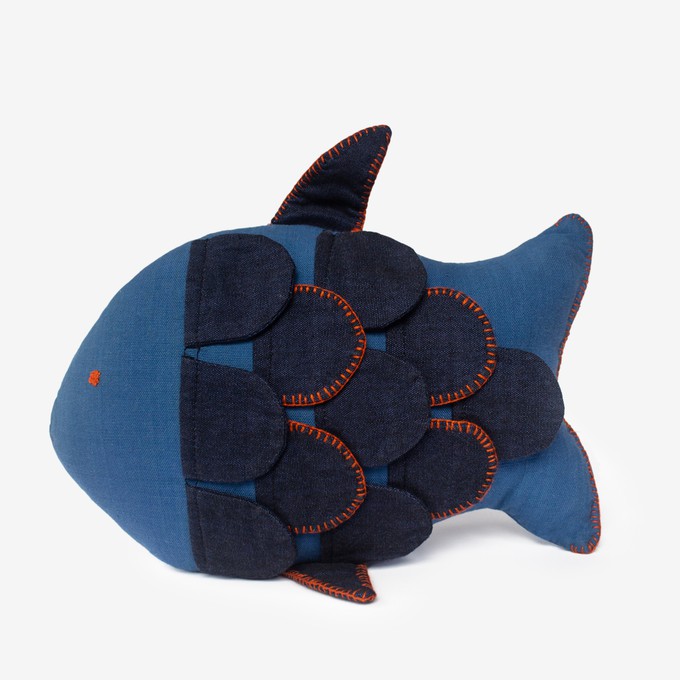 Riyaz Fish Pillow from Project Três