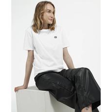 Basic T-Shirt Embroidered White via Pure Ecosentials