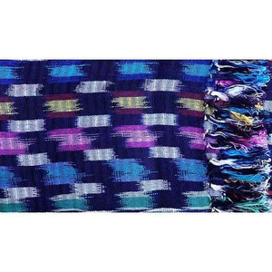 Shawl Indigo Confetti - Ecofriendly and Fairtrade Scarf from Quetzal Artisan