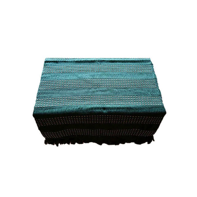 Table Runner Pine Green - 68" x 17" - Beautiful and Fairtrade from Quetzal Artisan