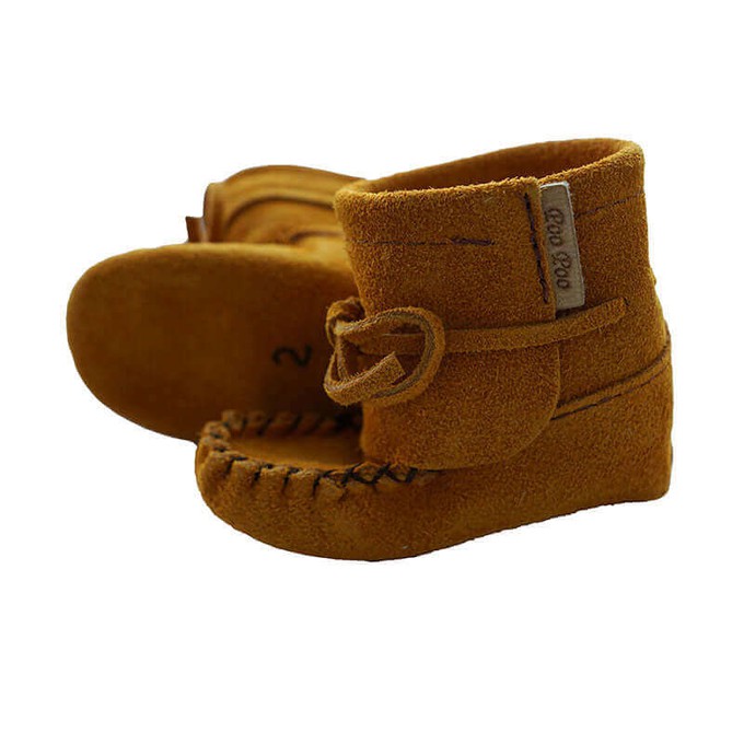 Hiawatha Booties Poo Poo - Kids Mukluks -  Babies & Toddlers from Quetzal Artisan