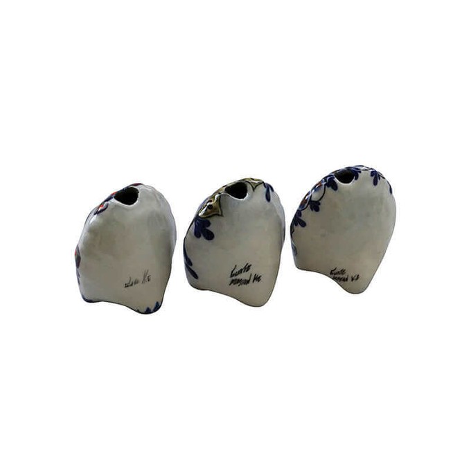 Small Owls - Stoneware - Set of 3 - Handmade and Fairtrade from Quetzal Artisan