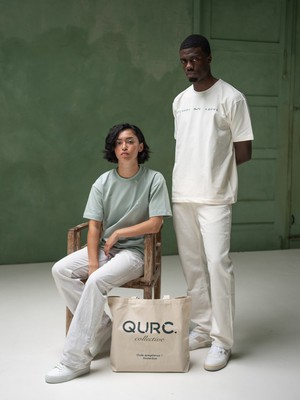 Tee - Heritage Mint from QURC. amsterdam