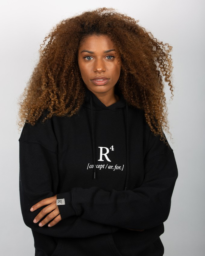 HEMP AND OC HEAVYWEIGHT HOODIE BLACK BEAUTY from R4 Clothing