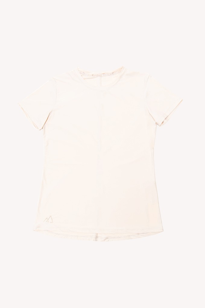 Sand Crew Neck Short-Sleeve Top from Ran By Nature