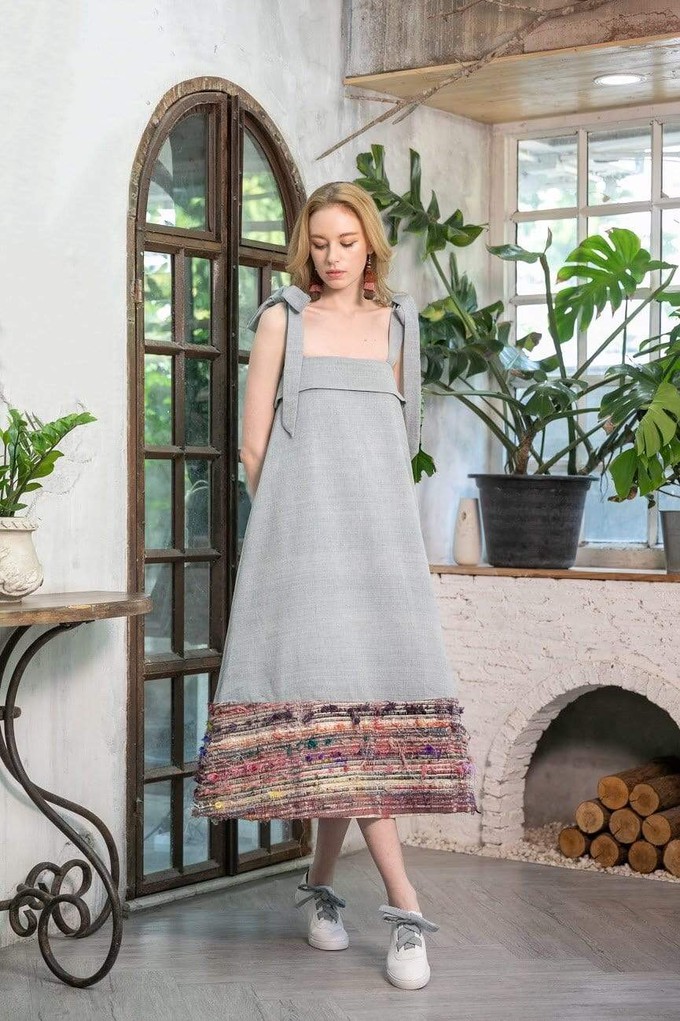 The Tara Midi Dress in Powder Blue from Rare & Fair The Tara Midi Dress in Powder Blue from Rare & Fair