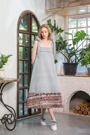 The Tara Midi Dress in Powder Blue from Rare & Fair The Tara Midi Dress in Powder Blue from Rare & Fair