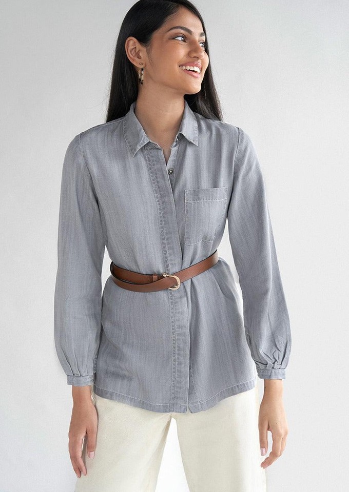 Shades of Everyday Top in Stone Grey from Reistor