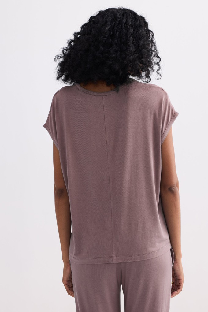 Relaxed Tee Set in Dusty Rose from Reistor