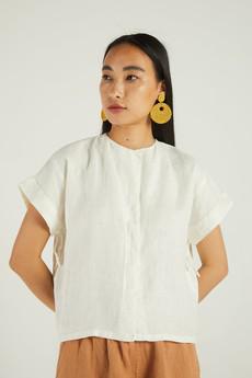The Daydreams Shirt in Shell-Off-white via Reistor