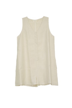 Romp and Play Romper In Neutral Beige from Reistor