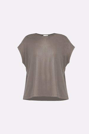 Relaxed Tee in Earth Grey from Reistor