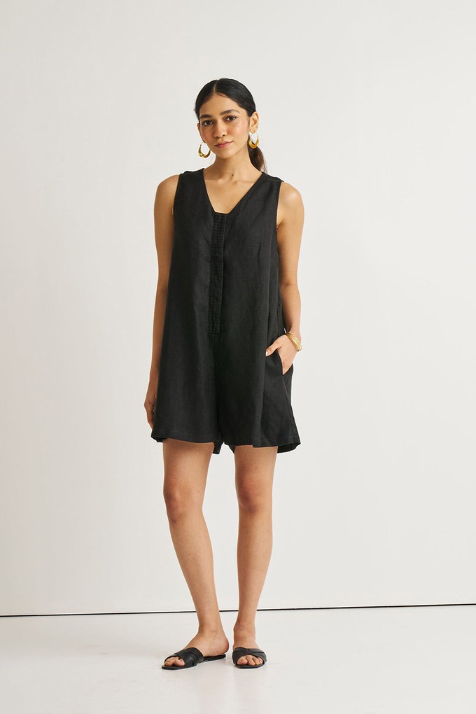 Romp and Play Romper in Black from Reistor