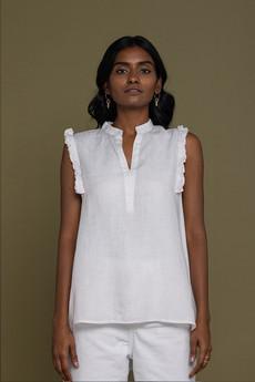 Wind in my Hair Shirt in White via Reistor