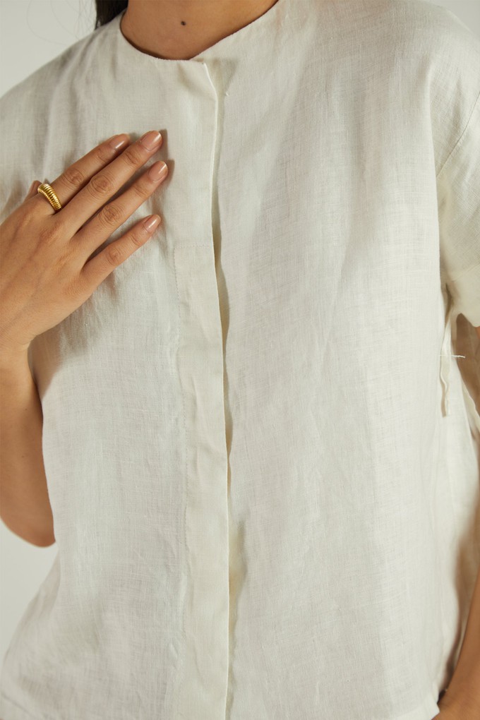 The Daydreams Shirt in Shell-Off-white from Reistor