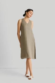 Reading Tea Leaves Dress in Dark Olive via Reistor