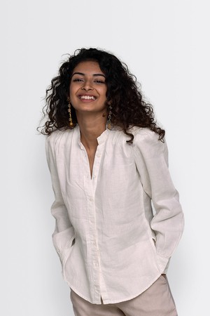 The Wild River Shirt in Off-white from Reistor