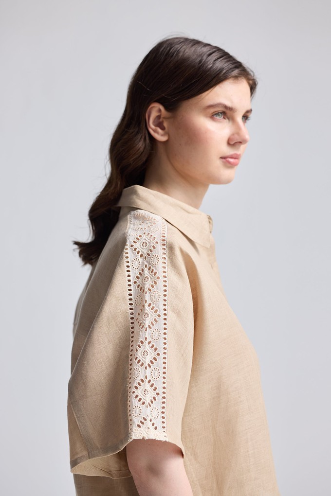 Boxy Shirt with Lace Set from Reistor