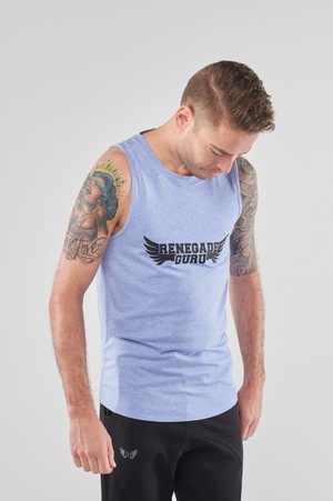 Yoga Tank Moksha – Blue Skies from Renegade Guru