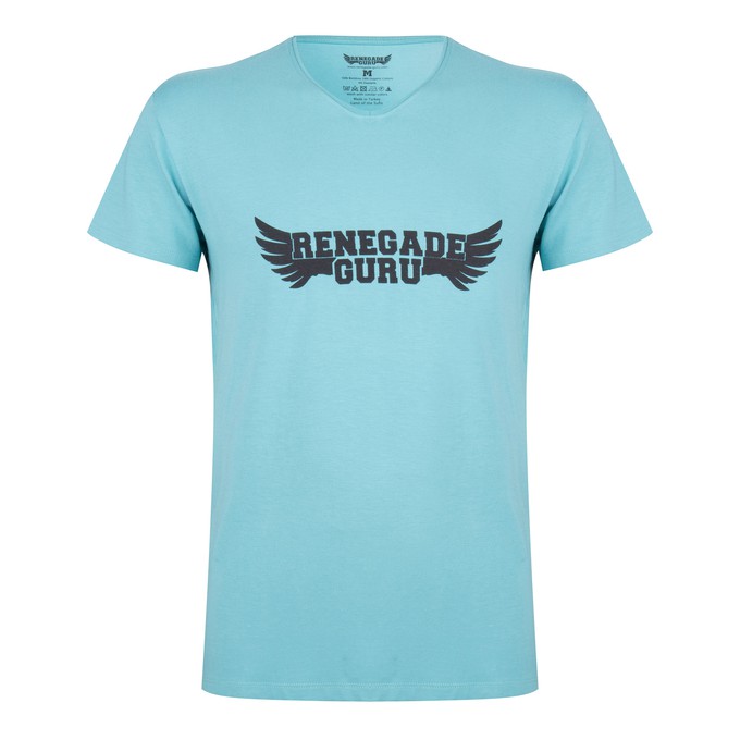 Yoga Tee Moksha – Sea Green from Renegade Guru