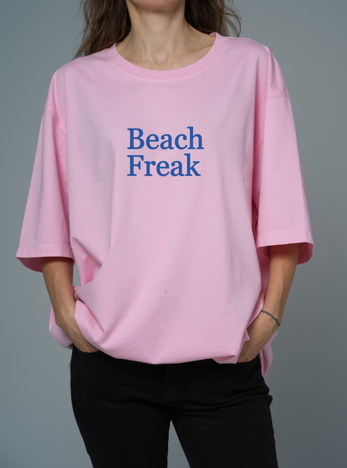 Beach Freak Pink T-Shirt from Rip Bananas
