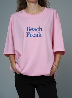 Beach Freak Pink T-Shirt from Rip Bananas