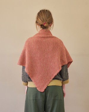 Triangle Scarf | Red Stripe from ROVE