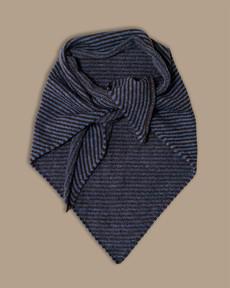 Triangle Scarf | Blue Stripe via ROVE