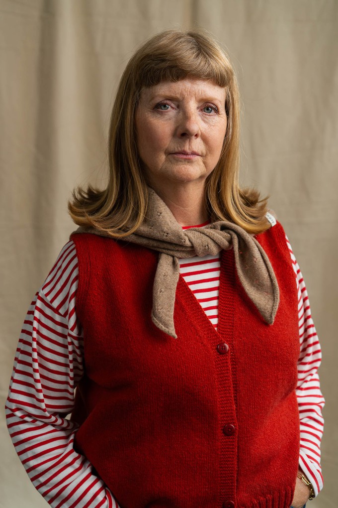 Button Up Vest | Red from ROVE