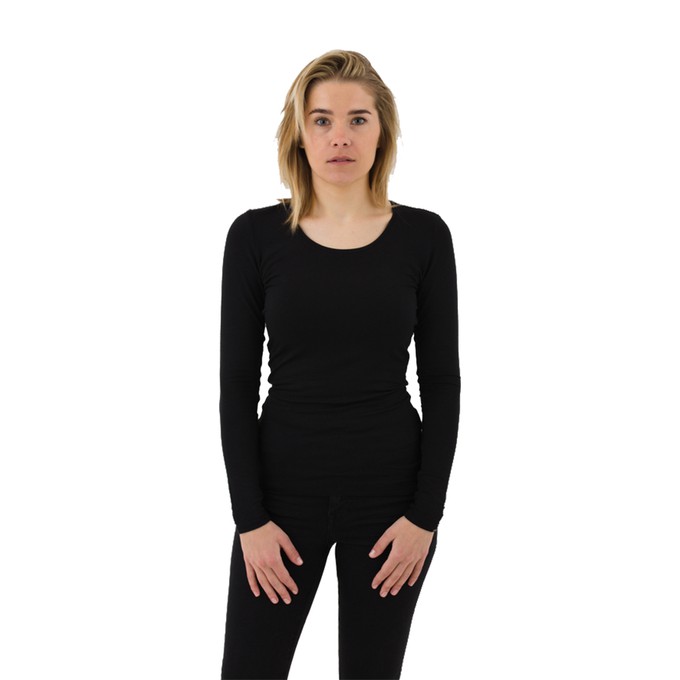 The Original Longsleeve – Schwarz from Royal Bamboo