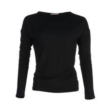 The Vintage Longsleeve – Schwarz via Royal Bamboo