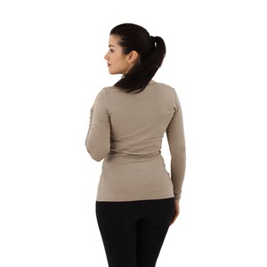 The Original Longsleeve – Taupe from Royal Bamboo