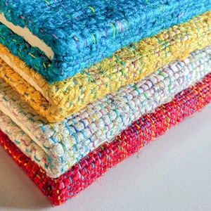 Handwoven Textured Hardcover Notebook – A5 Eco-Friendly Journal Fair Trade from Shakti.ism