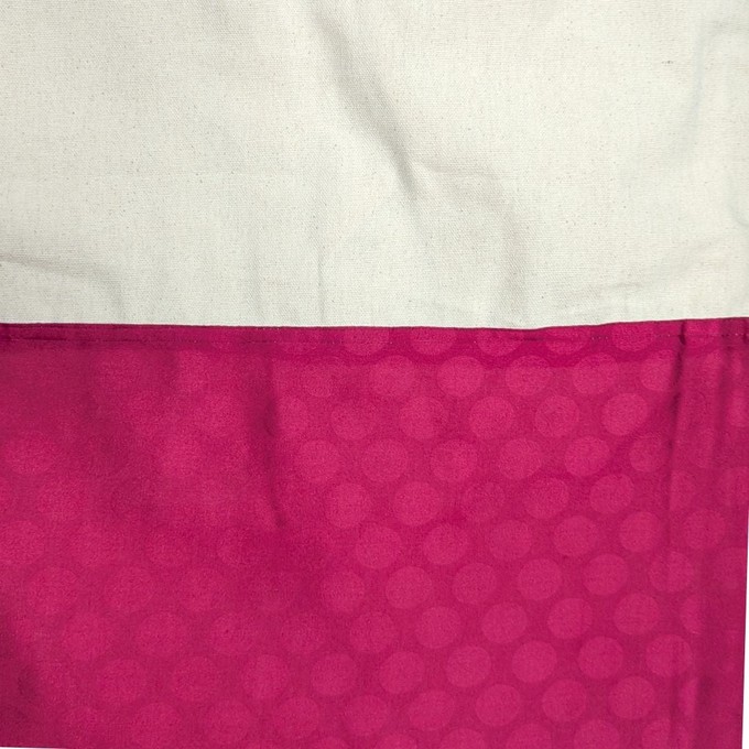 Half sari, half cotton tote bag, ethically handmade in India from Shakti.ism
