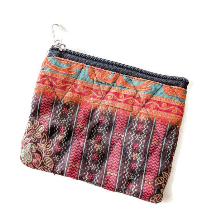 Handmade sari coin pouches from Shakti.ism