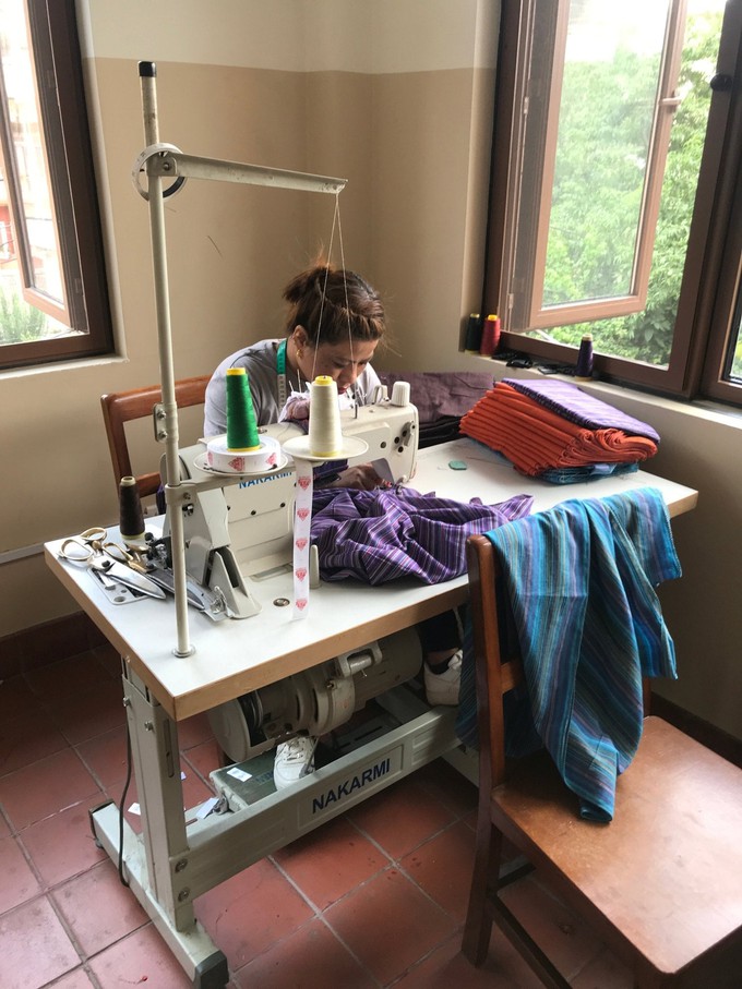 Soft cotton scarf, handwoven in Nepal from Shakti.ism