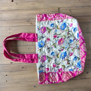 Large sari market shopper tote bags from Shakti.ism