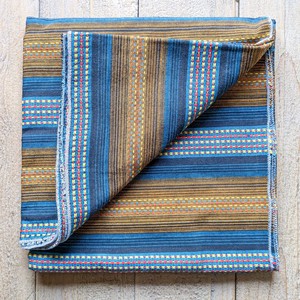 Soft cotton striped scarf, handwoven in Nepal from Shakti.ism