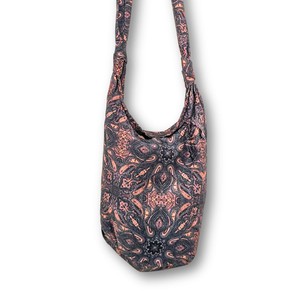 Vibrant crossbody sling handbag with knotted strap from Shakti.ism
