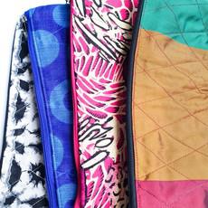 Mystery sari pouch, upcycled, medium via Shakti.ism