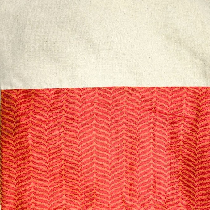 Half sari, half cotton tote bag, ethically handmade in India from Shakti.ism