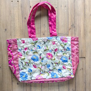 Large sari market shopper tote bags from Shakti.ism