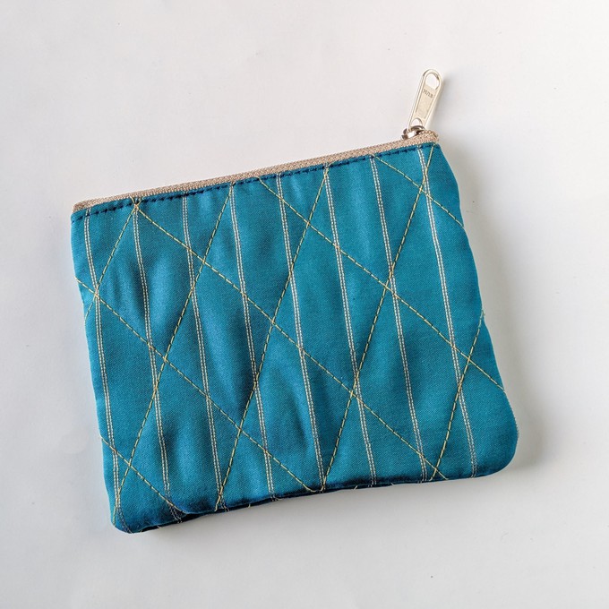 Upcycled Sari Coin Purses: Fair Trade Colourful Quilted Pouches from Shakti.ism