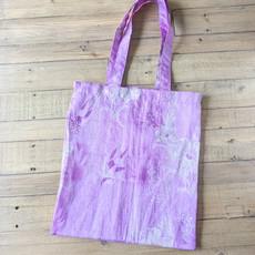 Slim Sari Tote Bag with Pocket: Ethically Handmade in India via Shakti.ism