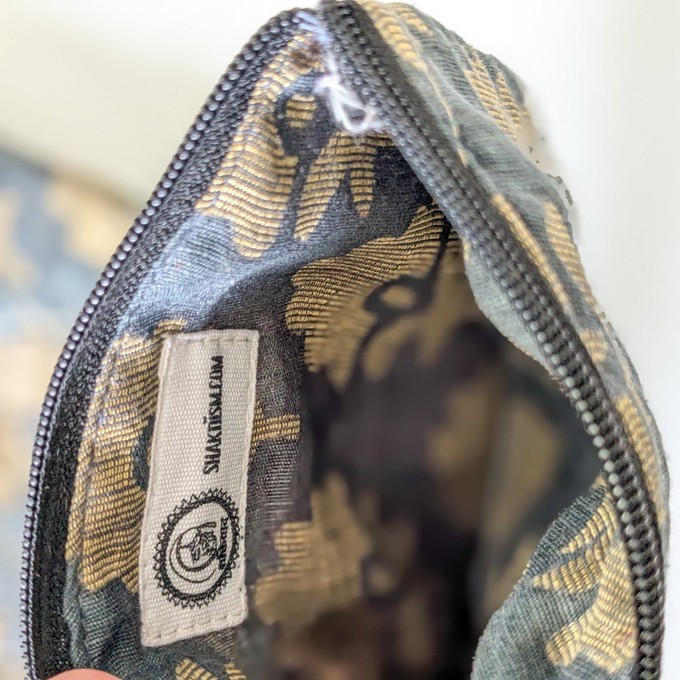 Handmade sari coin pouches from Shakti.ism