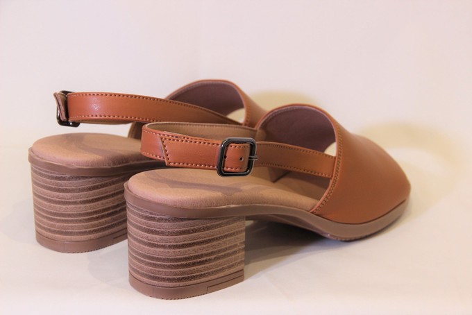 Rosie Cognac Sandals from Sharon Woods