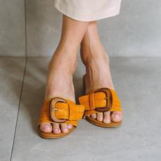 Flo Sandals with Buckle via Sharon Woods