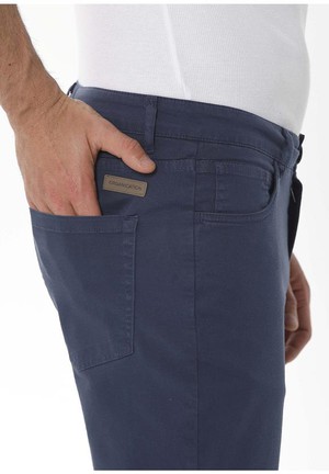 Pants Five Pocket Navy Blue from Shop Like You Give a Damn